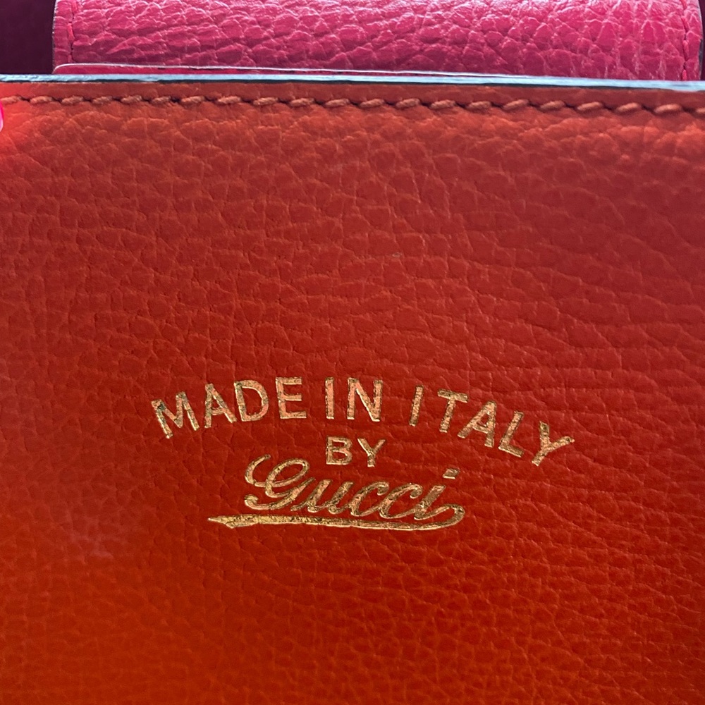 Gucci Orange/Pink Tote - Picture 10 of 12